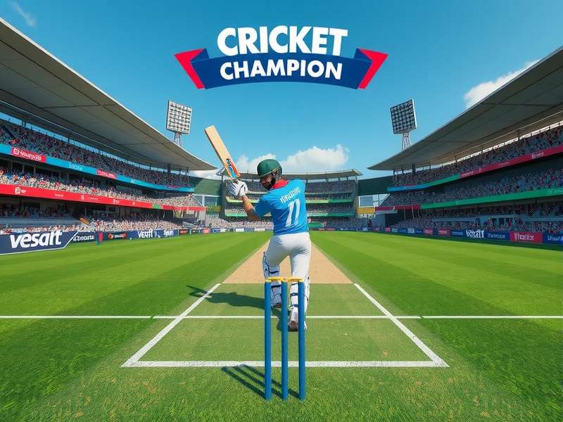 VR Cricket Supreme Champion stadium view